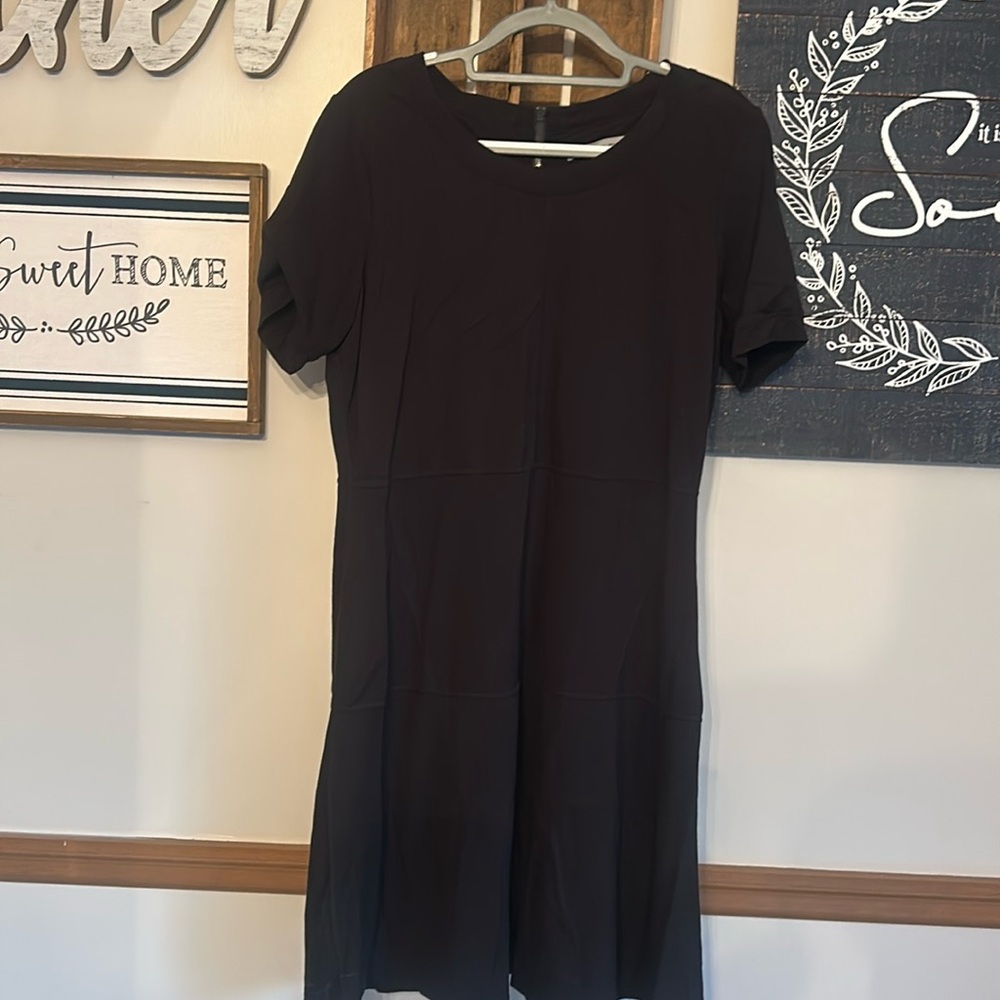Athleta black dress